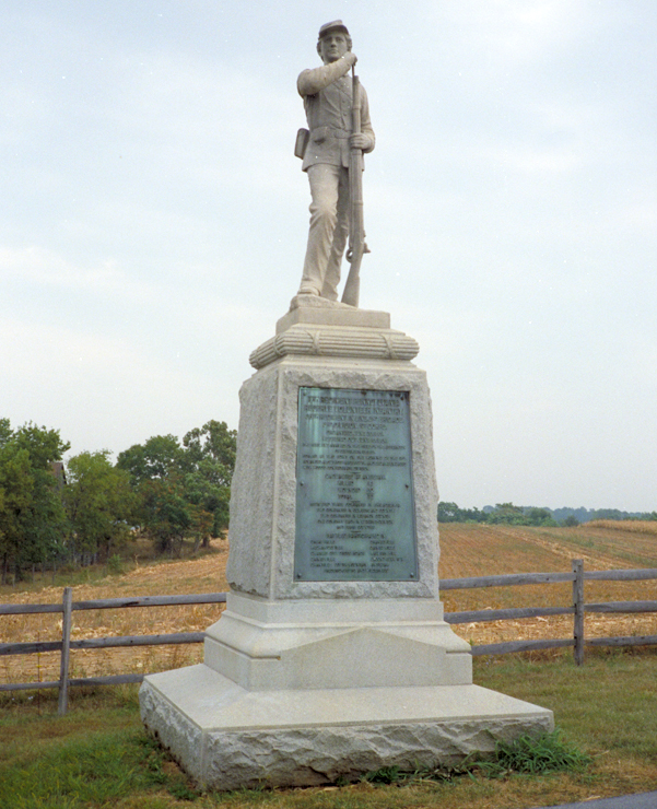 Monument to the 7th Regiment Pennsylvania Reserves at Antietam