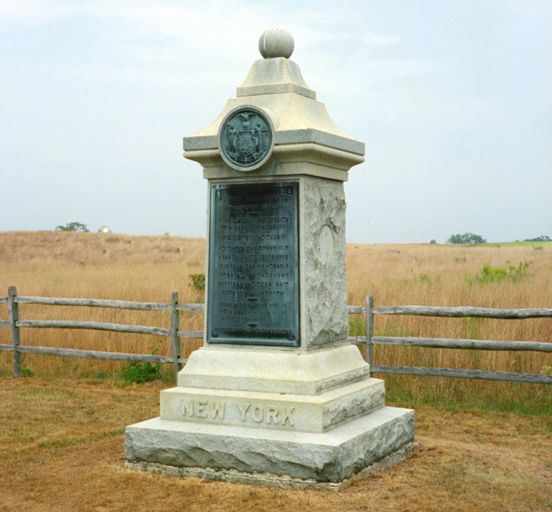 104th New York Volunteer Infantry Regiment monument at Antietam