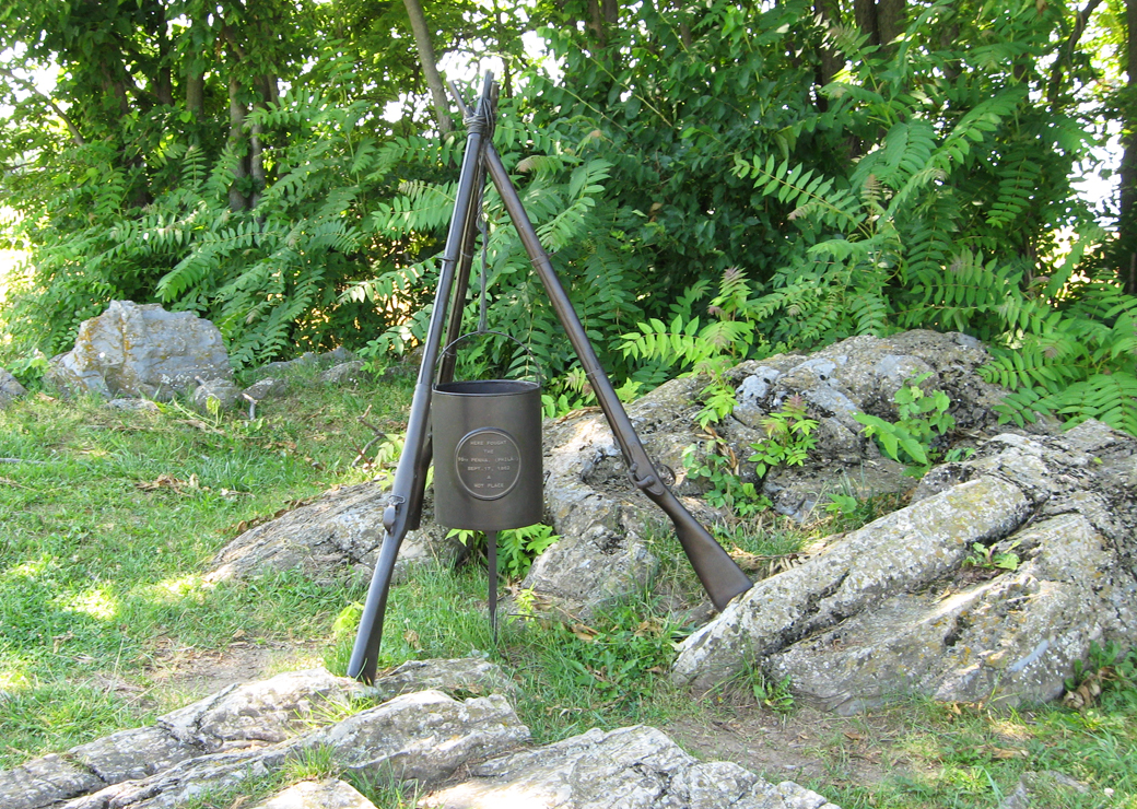 90th Pennsylvania Volunteer Infantry Regiment monument at Antietam