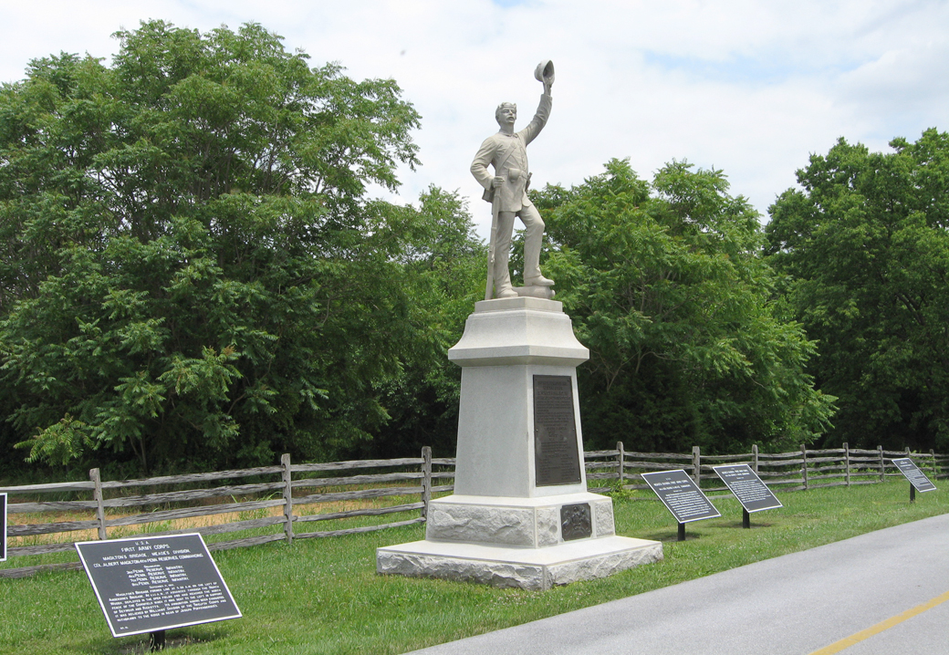 Monument to the 3rd Regiment Pennsylvania Reserves at Antietam