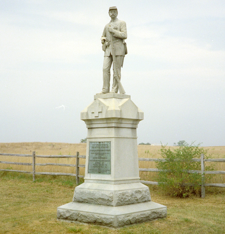 137th Pennsylvania Volunteer Infantry Regiment monument at Antietam