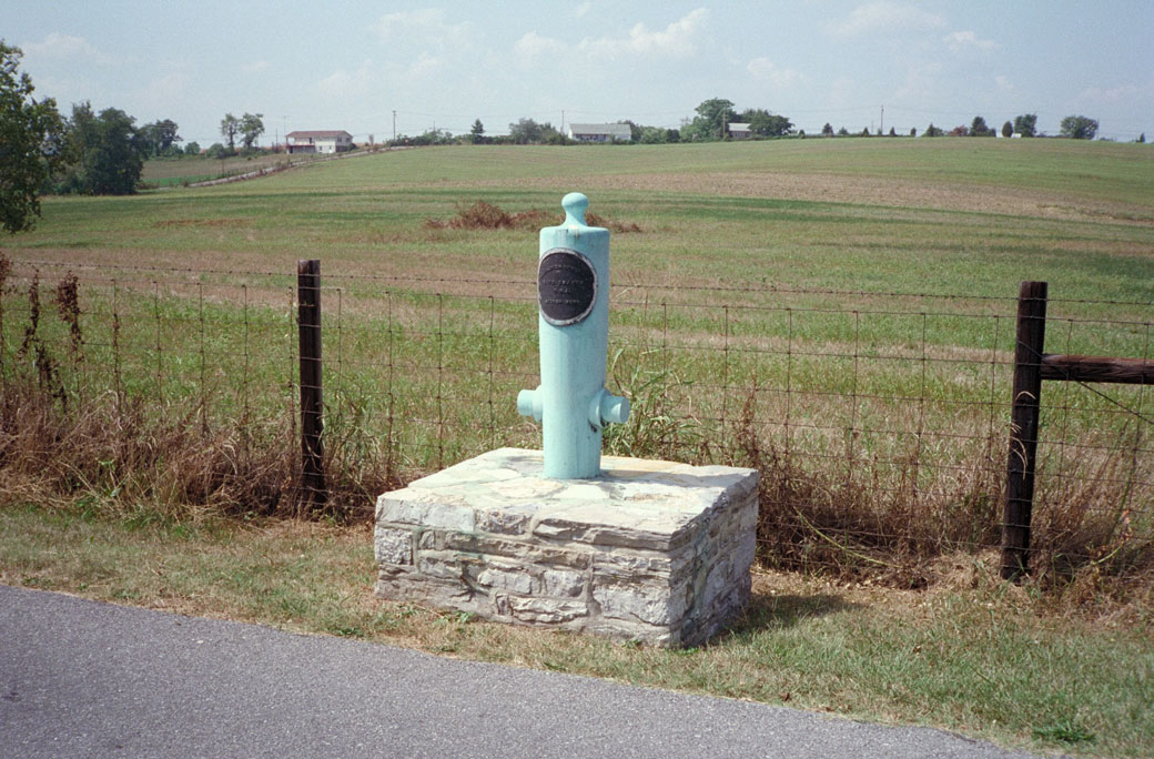 "Mortuary Cannon" Monument to Brigadier General Lawrence O'Bryan Branch at Antietam