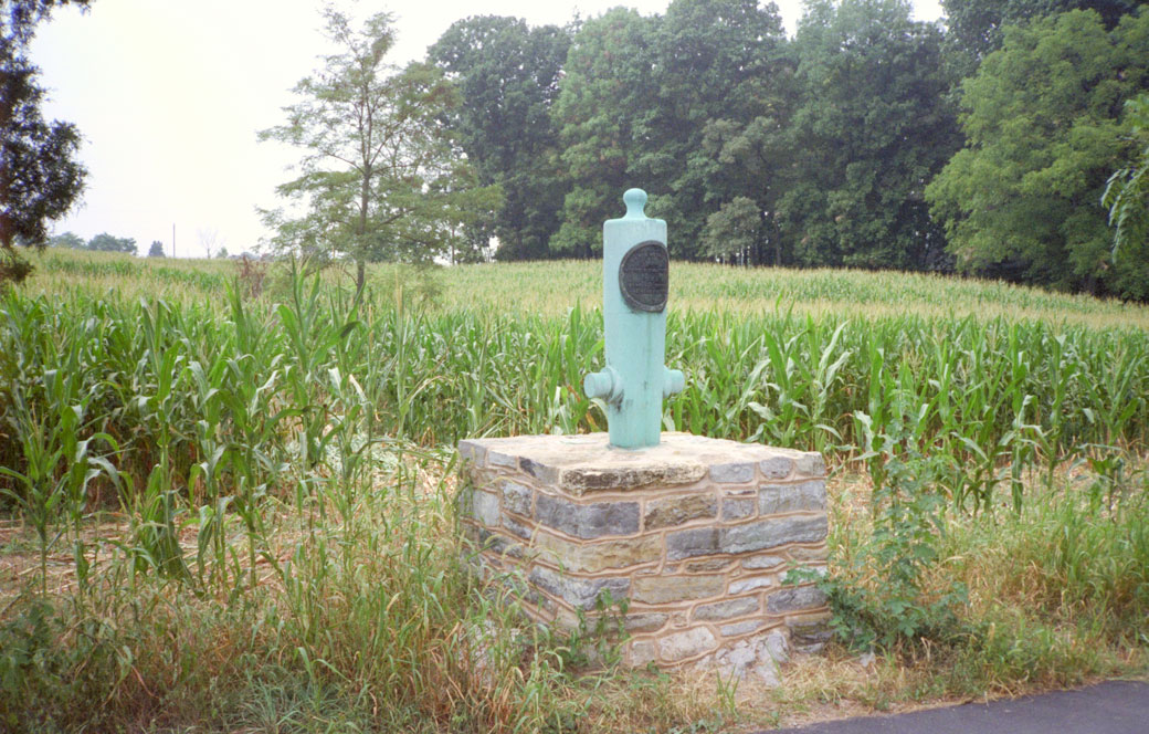 Monument to Major General Joseph K. F. Mansfield at Antietam