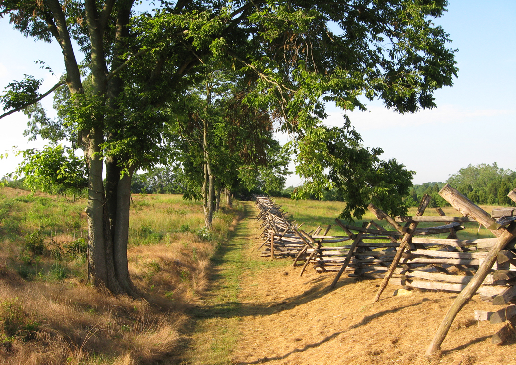 The Otto Farm Trail on the Antietam Battlefield