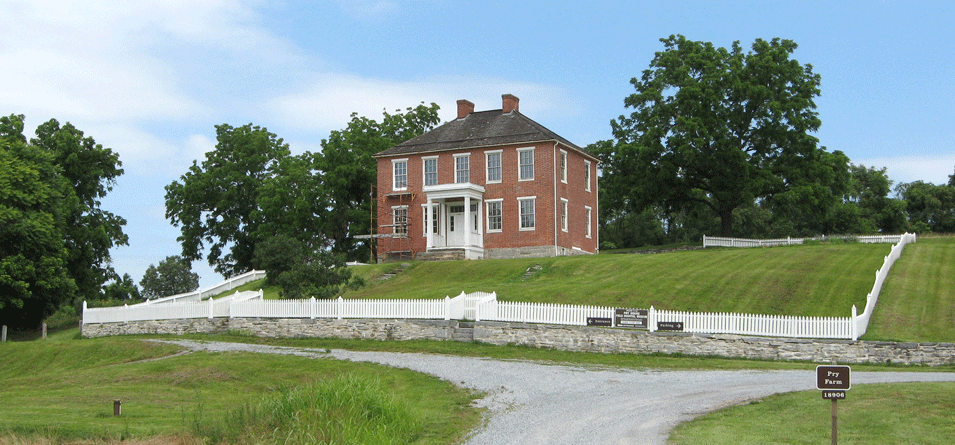 Pry House, McClellan's Headquarters on the Antietam battlefield