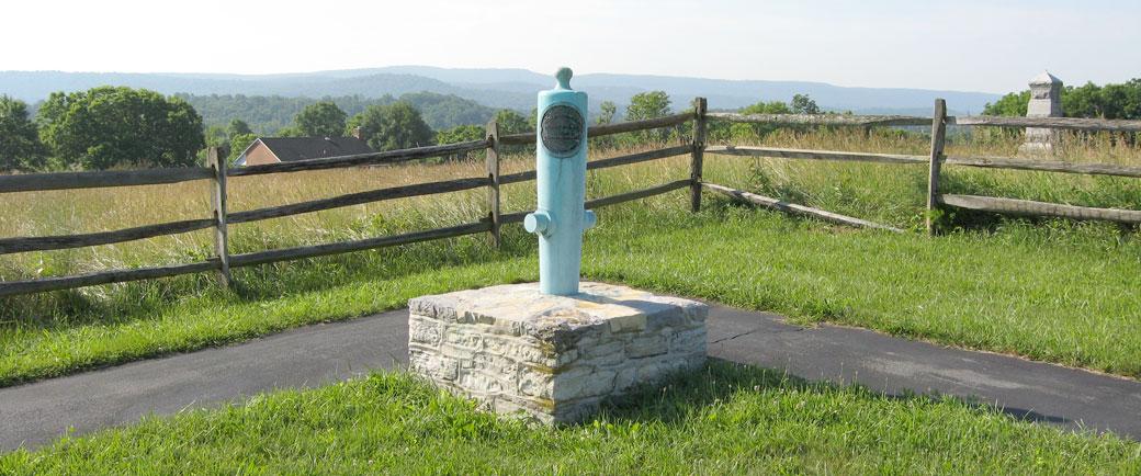Monument to Union Brigadier General Isaac P. Rodman at Antietam