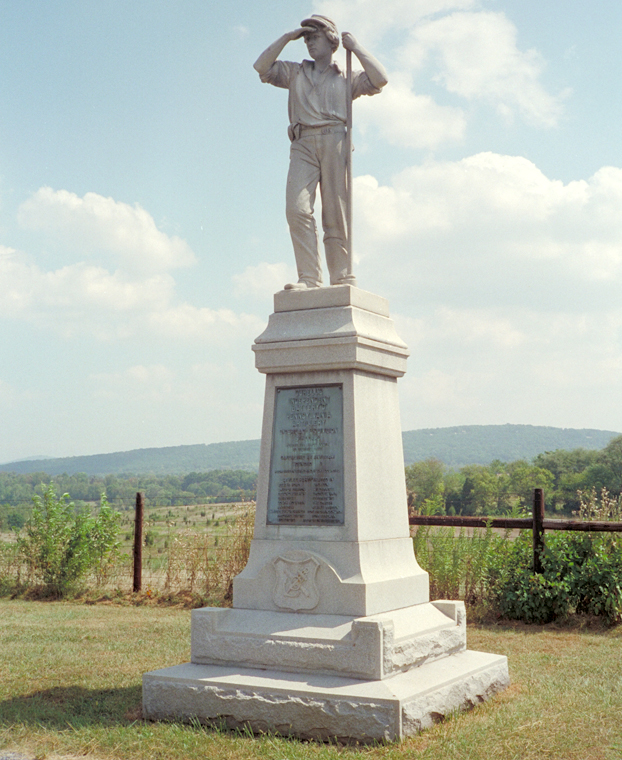 Monument to Battery D Pennsylvania Artillery at Antietam
