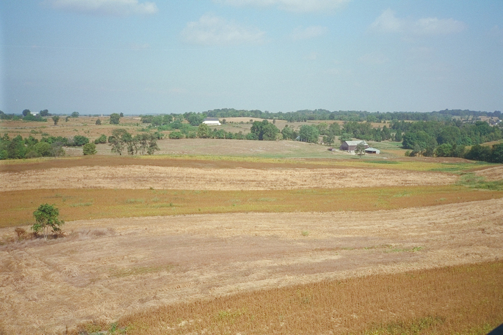 View from the Observation Tower on the Antietam battlefield