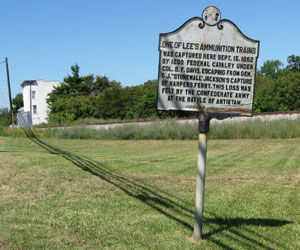 One of Lee's Ammunition Trains historical marker