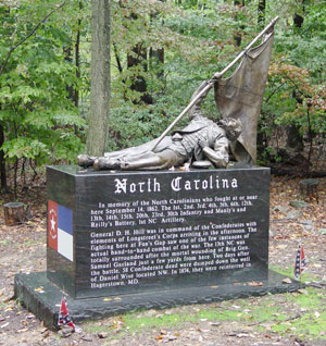 North Carolina monument on South Mountain